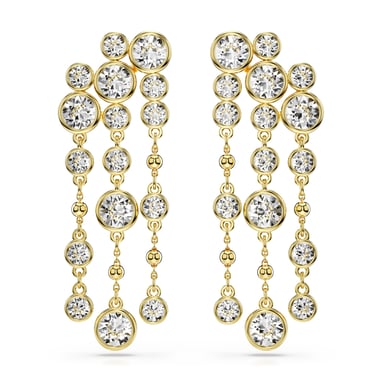 Swarovski 'Imber' Women's Gold Plated Metal Drop Earrings - Gold 5680093