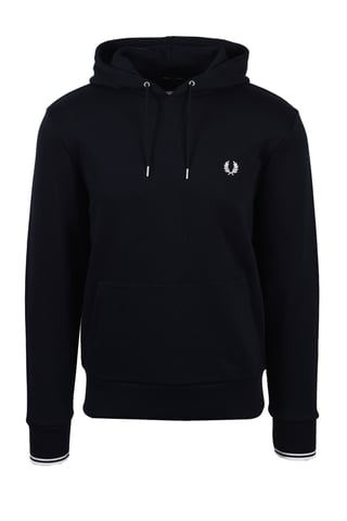 Fredperry Sweatshirt Fp Getipt Sweatshirt Met Capuchon