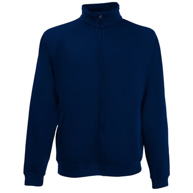 Fruit Of The Loom Mens Premium 70/30 Full Zip Sweatshirt Jacket (Deep Navy)