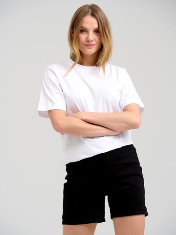 De Originele Performance Denim Korte Broek - Zwarte Denim