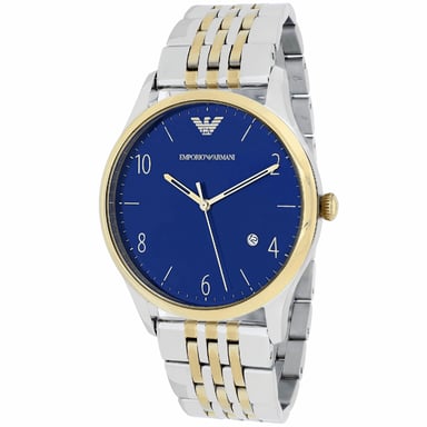 Emporio Armani Mens Watch  Quartz  gold
