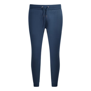 Cavalli Class Print Logo Navy Blue Sweat Pants
