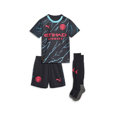 PUMA Kids Unisex Manchester City 23/24 Third Minikit