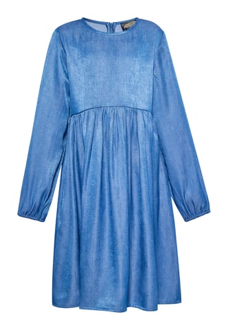 Dreimaster Dress light blue denim