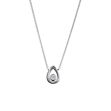 Orphelia 'Ellie' Dames 925 Sterling Zilveren Ketting - Zilver ZK-7485