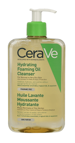 CeraVe Hydrating Foaming Oil Cleanser 473 ml