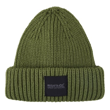 Regatta Childrens/Kids Connora Fisherman Logo Beanie (Nephrite Green)
