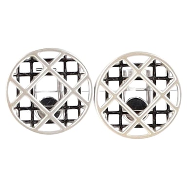 Christian Dior Clip-On Örhängen i Sterling Silver