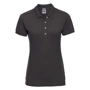 Russell Womens/Ladies Stretch Fitted Polo Shirt (Black)