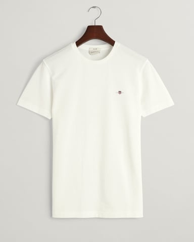 GANT Mens Slim Pique Short Sleeve T-Shirt