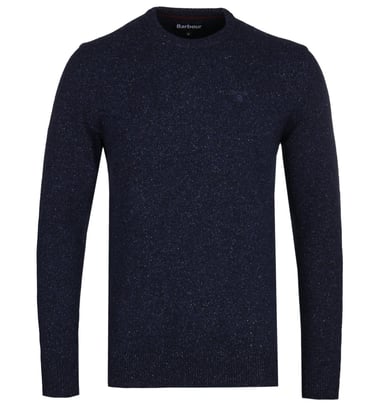 Barbour Tisbury Crew Neck Sweater - Navy