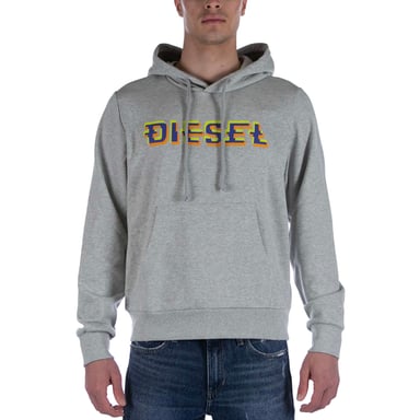 Diesel S-Ginn Hood K27 Gray Sweatshirt