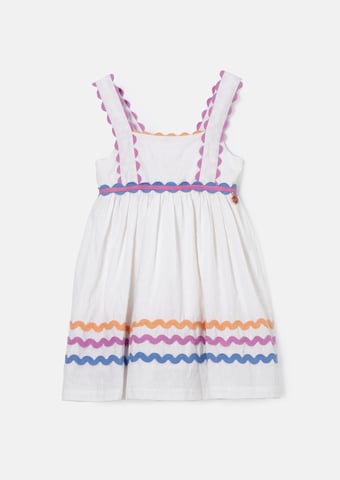 Lia White Rik Rak Dress