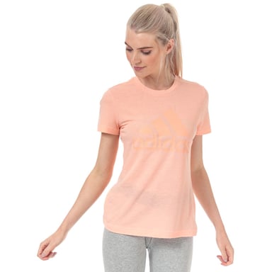 Women's adidas Must Haves Badge Of Sport T-Shirt in Pink