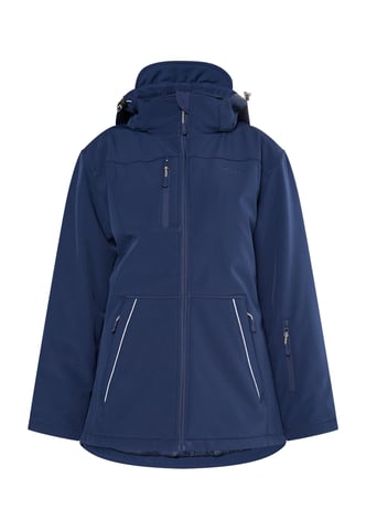 ICEBOUND softshell jacket women marine