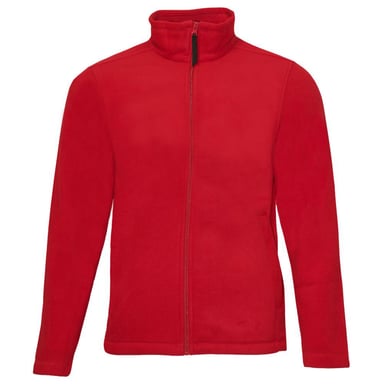 Regatta Mens Plain Micro Fleece Full Zip Jacket (Layer Lite) (Classic Red)