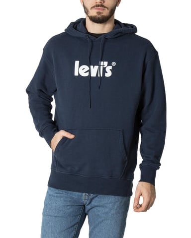 Levi Strauss & Co Blue Men's Hoodie
