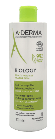 A-Derma Biology Dermatological Make-Up Remover Lotion400 ml.