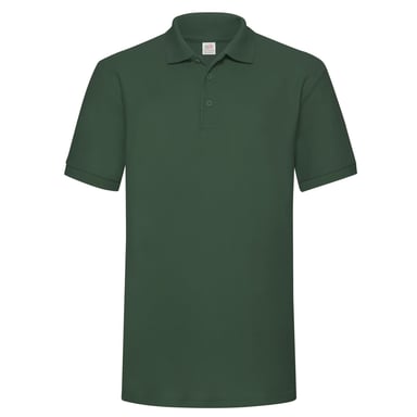 Fruit of the Loom Mens 65/35 Heavyweight Polo Shirt (Bottle Green)