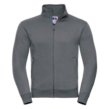 Russell Mens Authentic Sweat Jacket (Convoy Grey Solid)