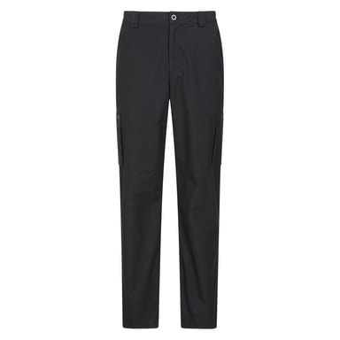 Mountain Warehouse Mens Trek II Trousers (Jet Black)