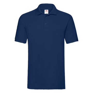 Fruit of the Loom Mens Premium Pique Polo Shirt (Navy)