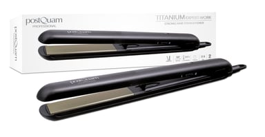 PostQuam Hairstraightener Titanium Expert Work