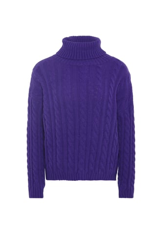 Mymo sweater women purple