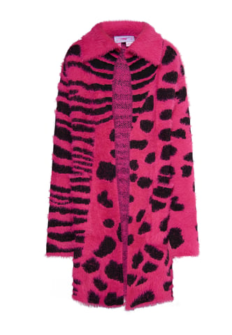 Mymo Gebreid vest Meisje roze