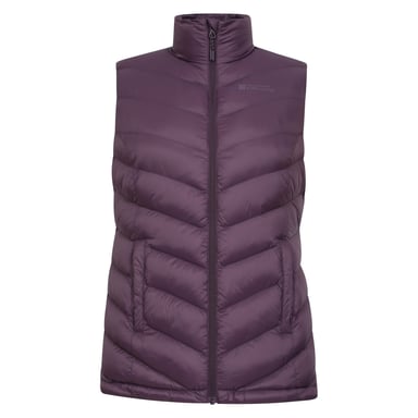 Mountain Warehouse Womens/Ladies Seasons Faux Fur Lined Gilet (Purple)