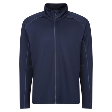 Regatta Mens Core Stretch Full Zip Midlayer (Navy)