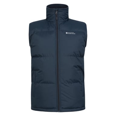 Mountain Warehouse Mens Rock Padded Gilet (Navy)