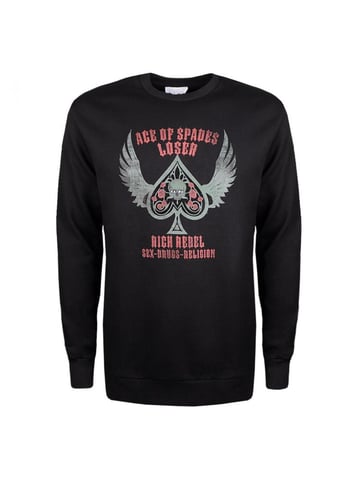 John Richmond Sweatshirt Kroening Men's Black