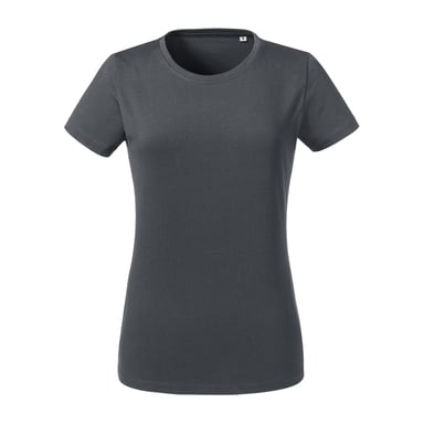 Russell Womens/Ladies Heavyweight Short-Sleeved T-Shirt (Aluminium Grey)