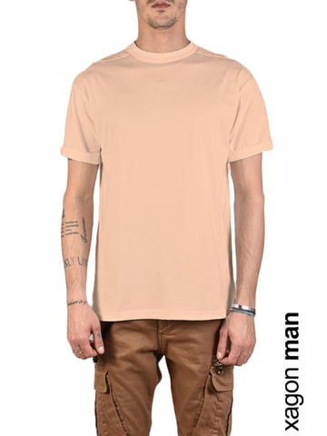 Xagon Man T-Shirt Men's Pink