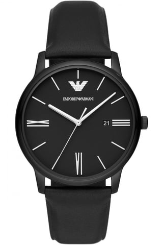 Emporio Armani Minimalist Men's Black Watch AR11573