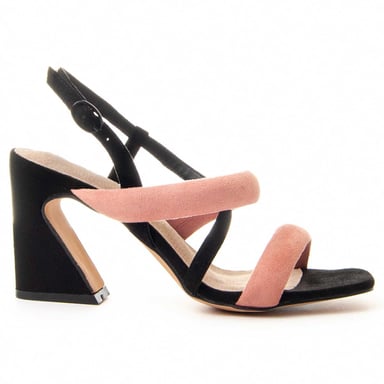 Montevita Högklackad Sandal Sanndal5 Svart