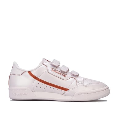 Women's adidas Originals Continental 80 Strap Trainers in Pink
