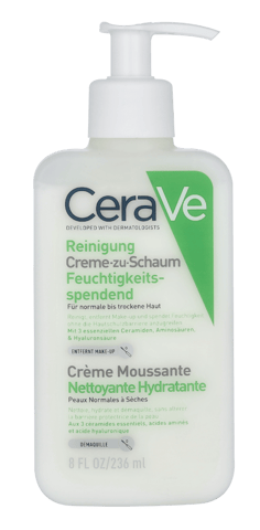 CeraVe Hydrating Cream-To-Foam Cleanser 236 ml