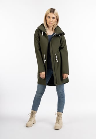 ICEBOUND softshell coat women dark olive