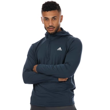 Men's adidas Golf Primegreen Hoody in Navy