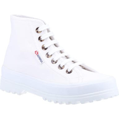 Superga 2341 Alpina Resin Eyelets 100% Bomull Damstövlar Vit