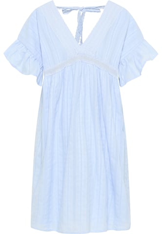 Dreimaster Dress women light blue