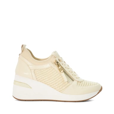 Dune Ladies Eilin - Wedge Lace-Up Trainers