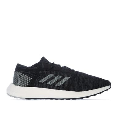 Men's adidas Pureboost Go Running Shoes in Black Grey