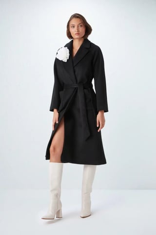Classic Coat in Black