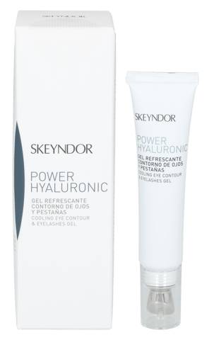 Skeyndor Power Hyaluronic Cooling Eye Contour&Eyelashes Gel 15ml.