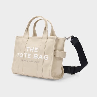 Marc Jacobs De kleine draagtas - - Katoen - Beige