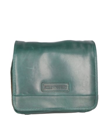 Hill Burry Crossbody bag men PETROL GREEN