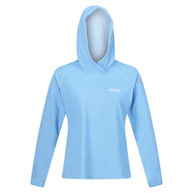 Regatta Womens/Ladies Montes Lightweight Hoodie (Sonic Blue/White)